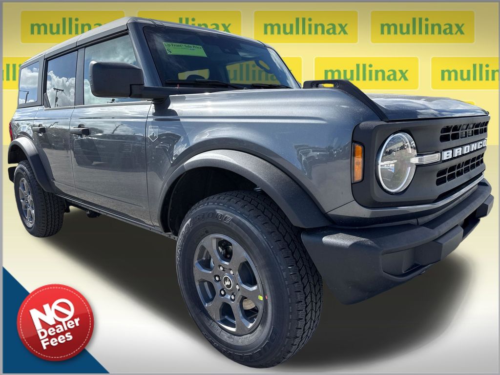 Carbonized Gray Metallic 2026 Ford Bronco Big Bend 4-Door 4WD SUV / Crossover Four-Wheel Drive Automatic