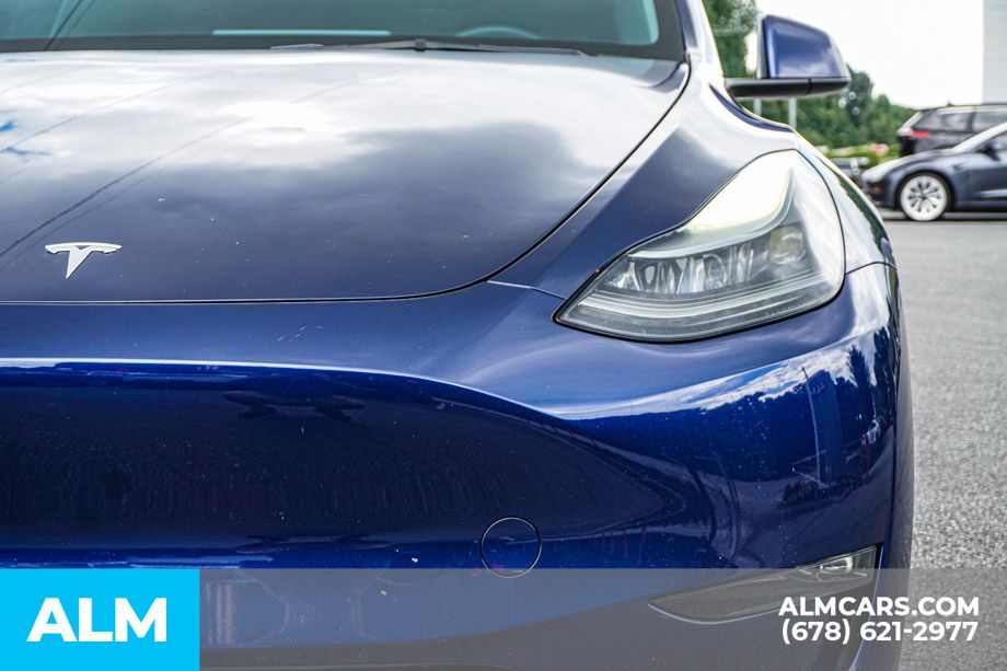 Used 2023 Blue Tesla Performance image 12