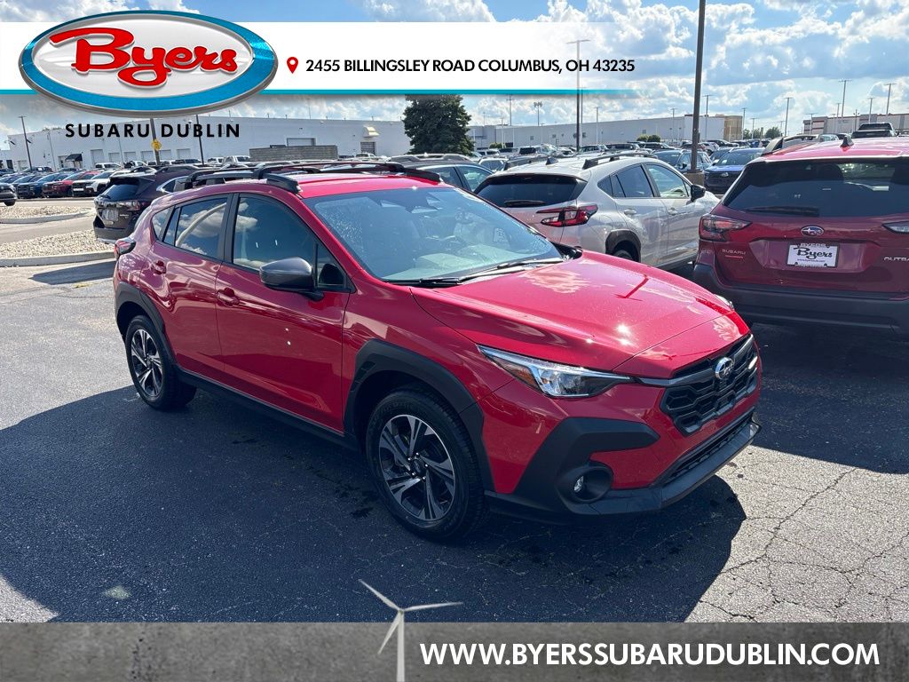 Pure Red 2024 Subaru Crosstrek SUV / Crossover All-Wheel Drive Continuously Variable Transmission