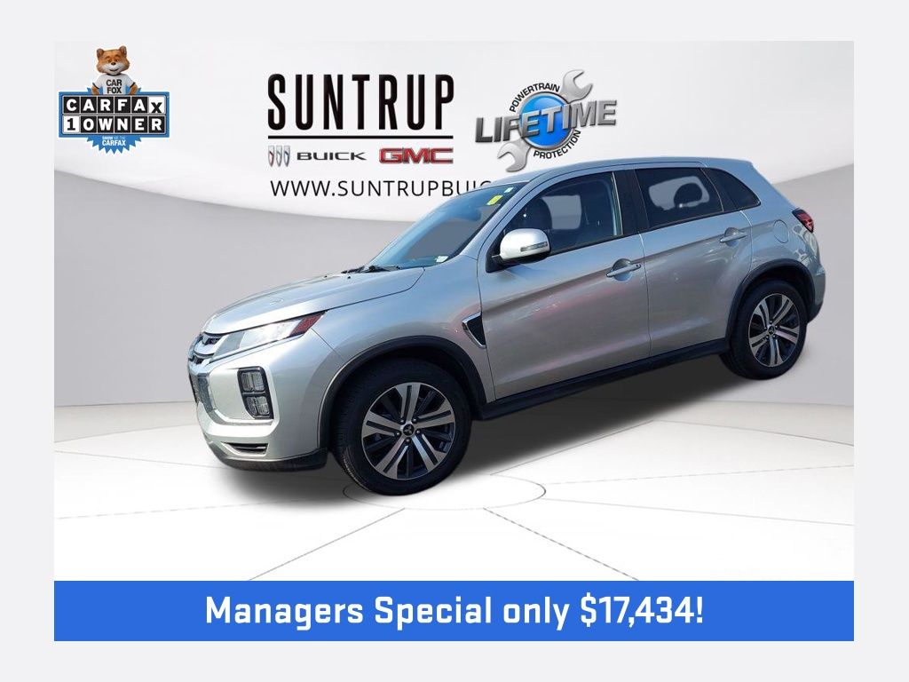 Alloy Silver Metallic 2024 Mitsubishi Outlander Sport SE AWC SUV / Crossover All-Wheel Drive Continuously Variable Transmission