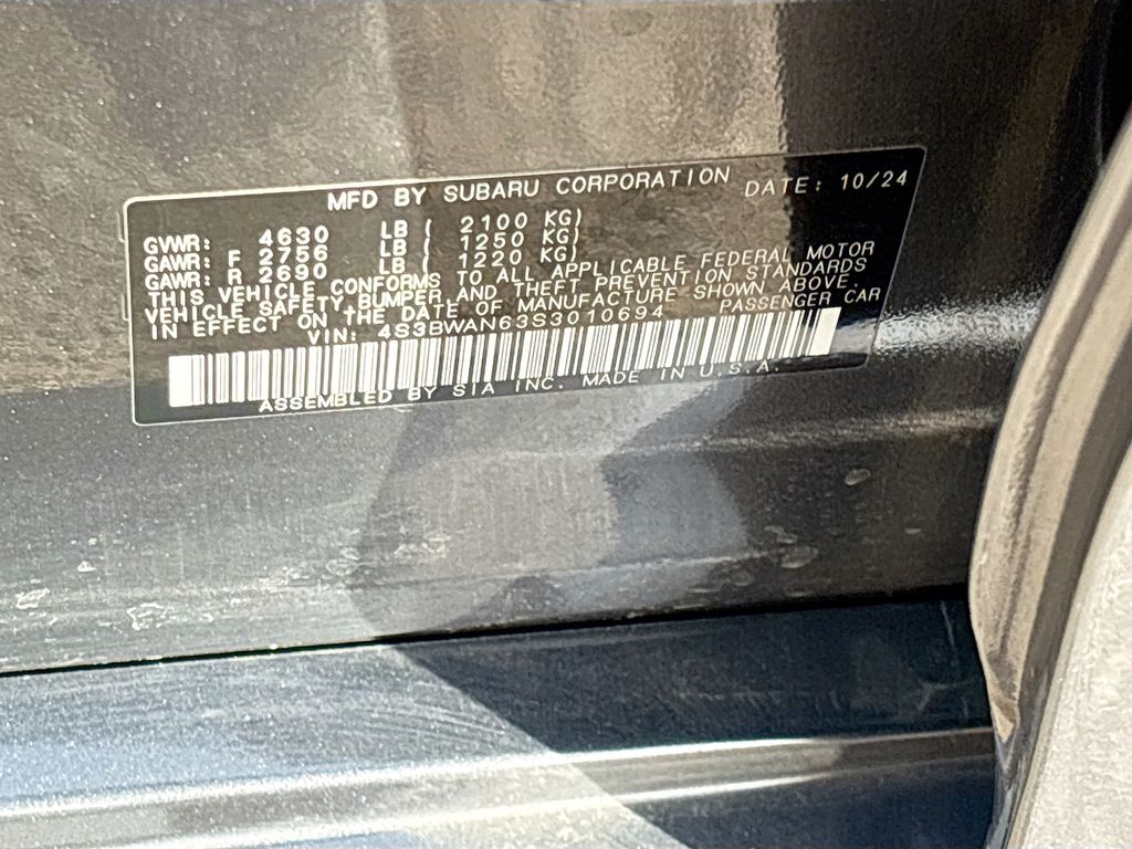 Used 2025 Gray Subaru Limited image 34