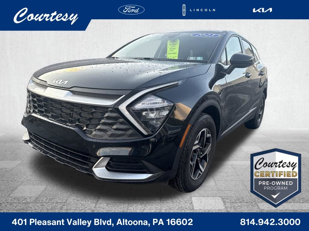 Fusion Black 2023 Kia Sportage SUV / Crossover All-Wheel Drive 8-Speed Automatic