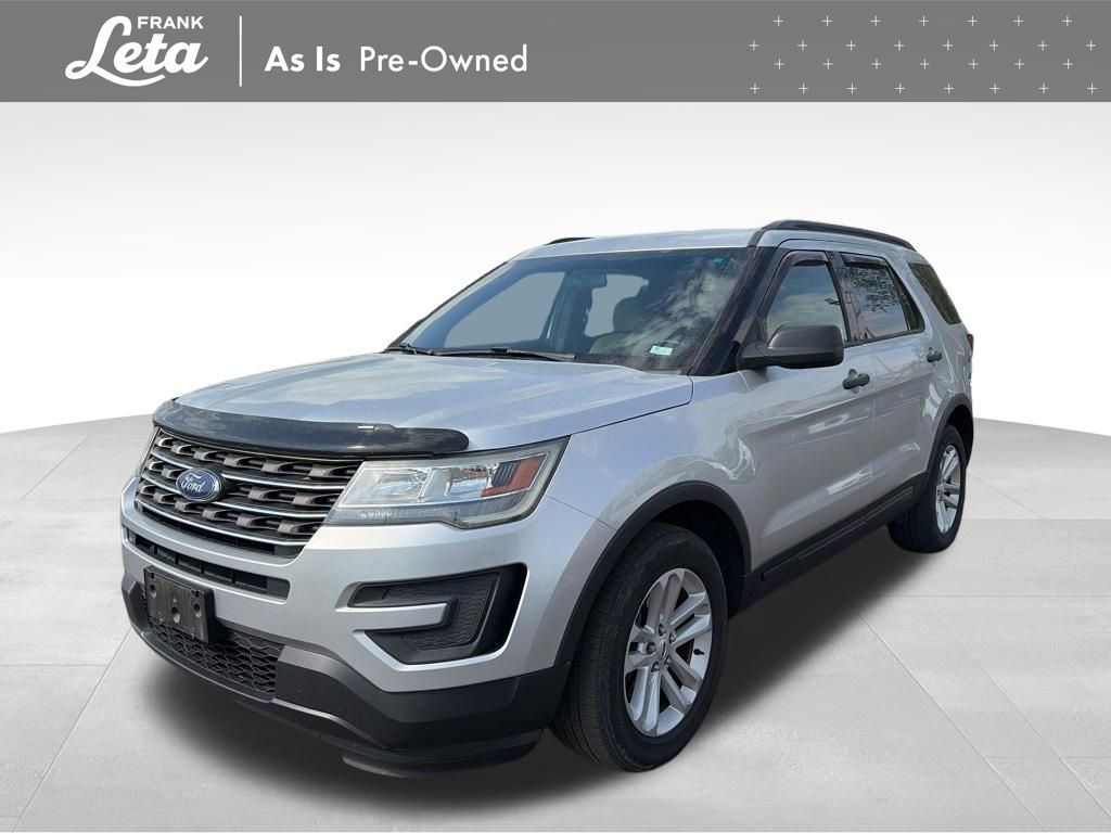 Ingot Silver 2017 Ford Explorer Base SUV / Crossover Front-Wheel Drive 6-Speed Automatic
