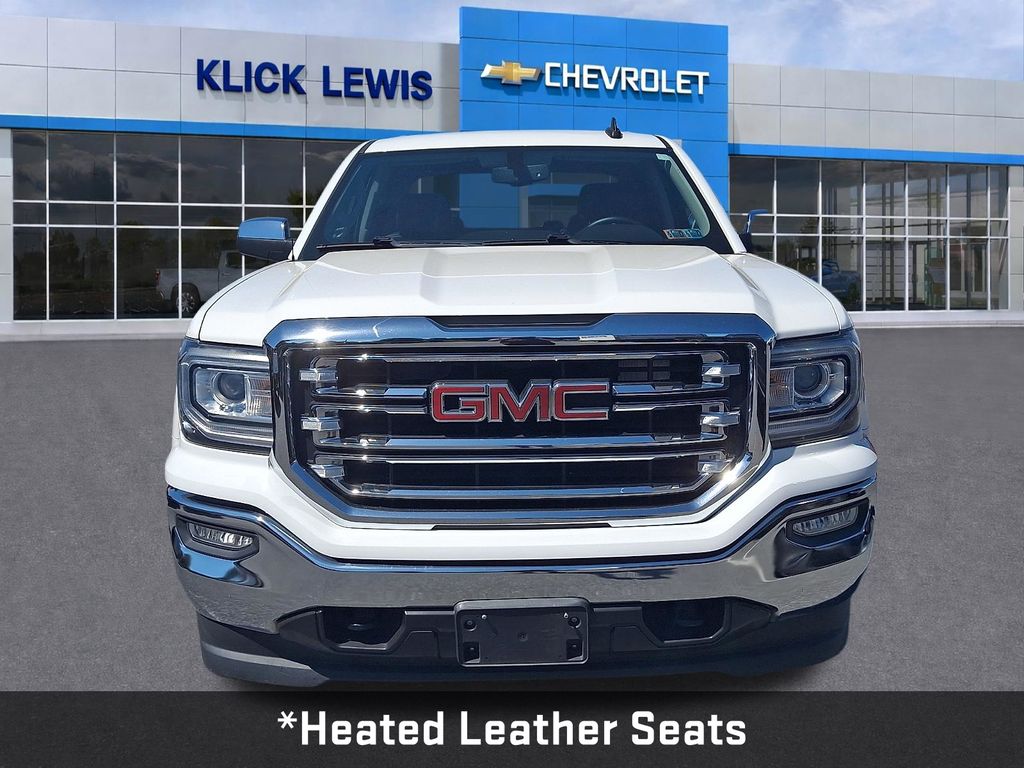 2018 GMC Sierra 1500 SLT White at Grove City Ford