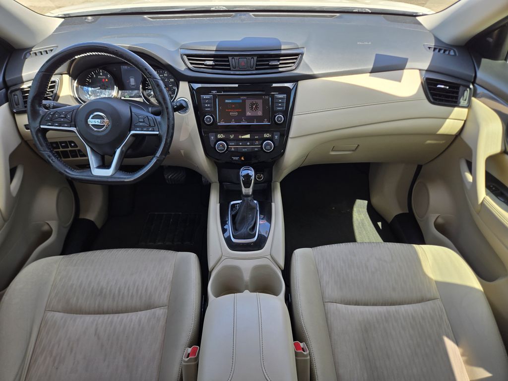 2020 Nissan Rogue SV White at Wharton Ford