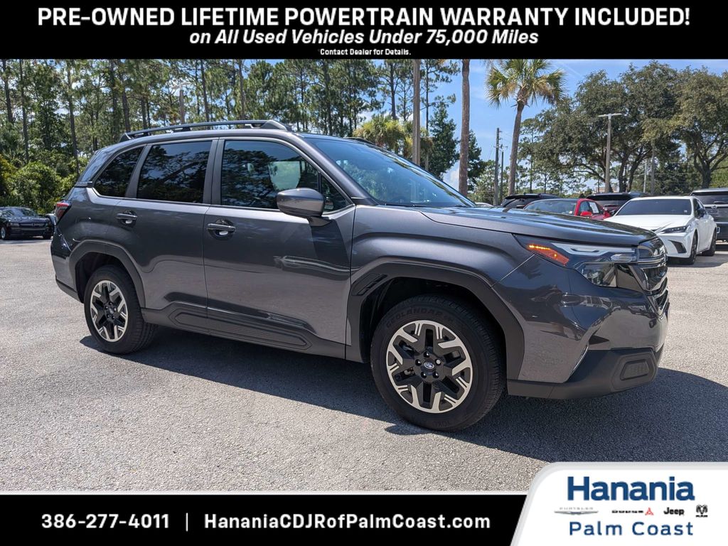 Magnetite Gray Metallic 2026 Subaru Forester SUV / Crossover All-Wheel Drive Continuously Variable Transmission