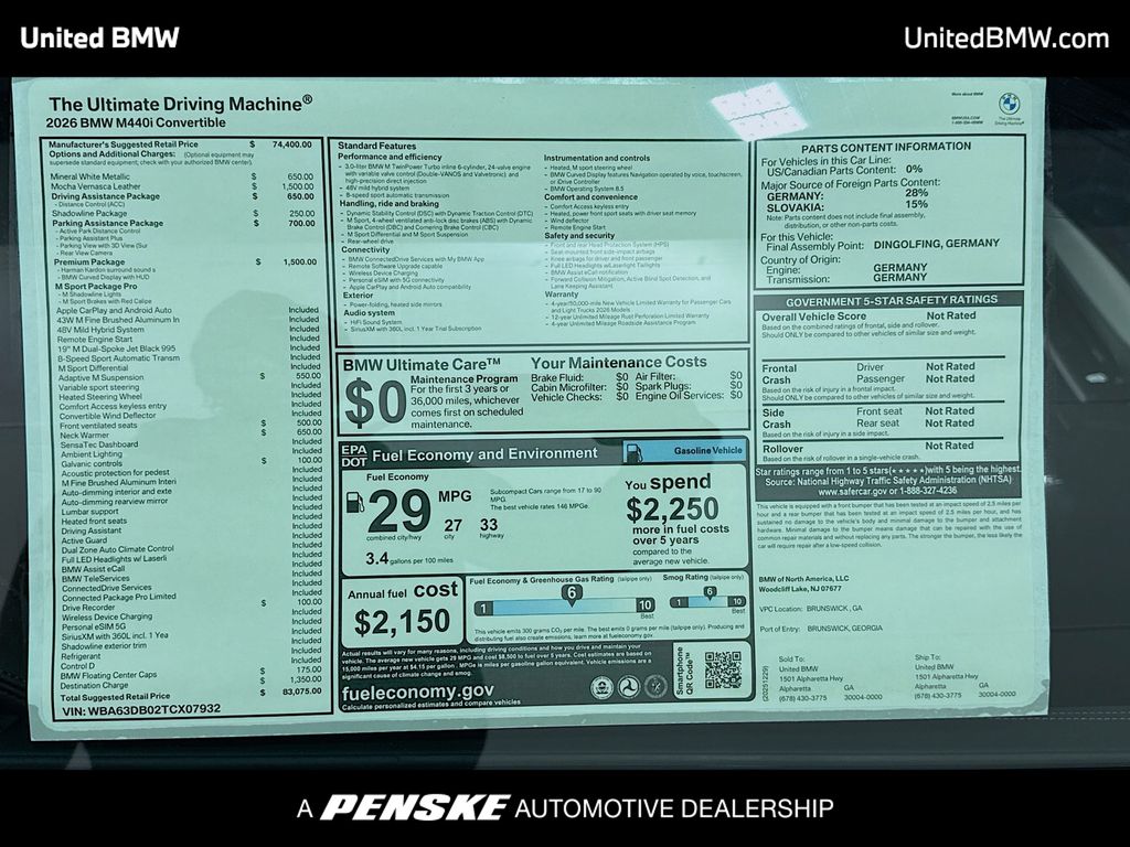 Thumbnail: 2026 BMW 4 Series - 14