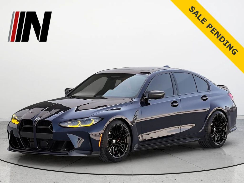 Tanzanite Blue II Metallic 2022 BMW M3 Competition xDrive AWD Sedan All-Wheel Drive 8-Speed Automatic