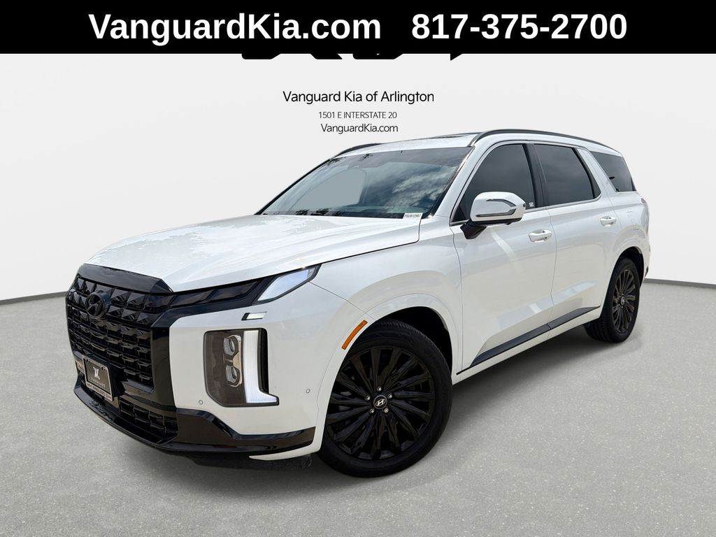 Hyper White 2025 Hyundai Palisade Calligraphy Night Edition AWD SUV / Crossover All-Wheel Drive 8-Speed Automatic