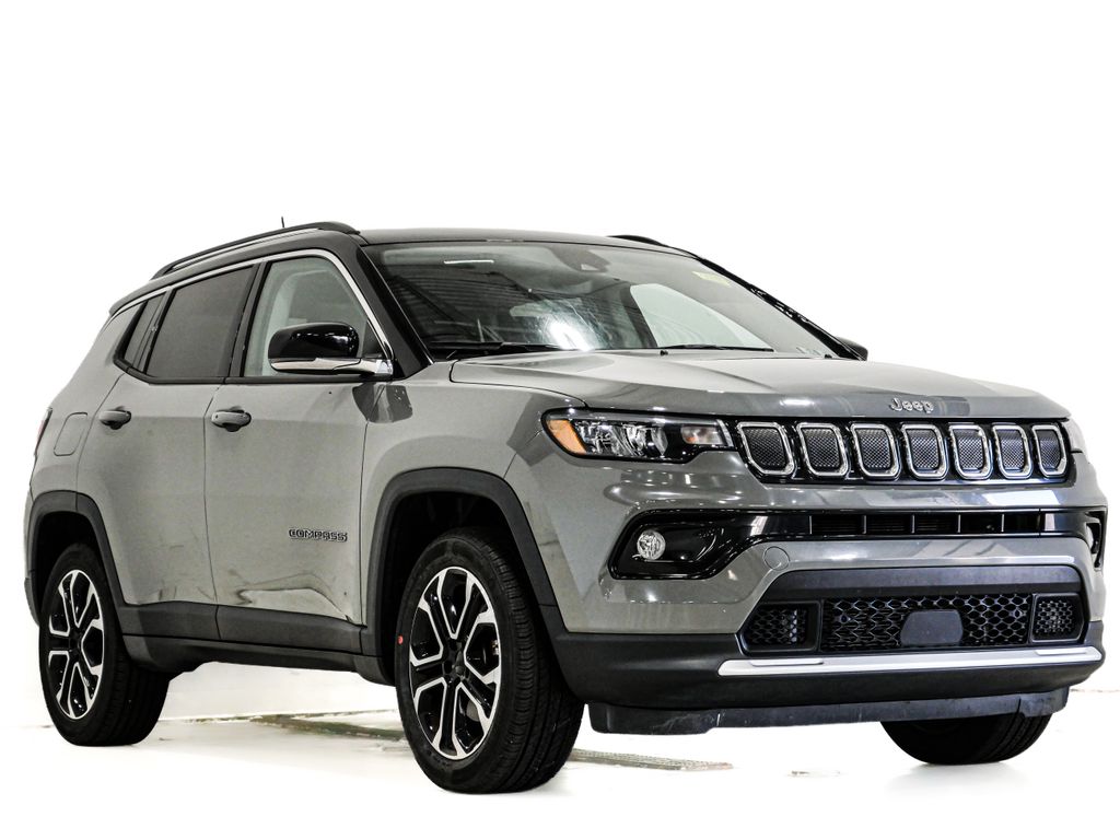 Sting-Gray Clearcoat 2022 Jeep Compass SUV / Crossover Four-Wheel Drive 9-Speed Automatic