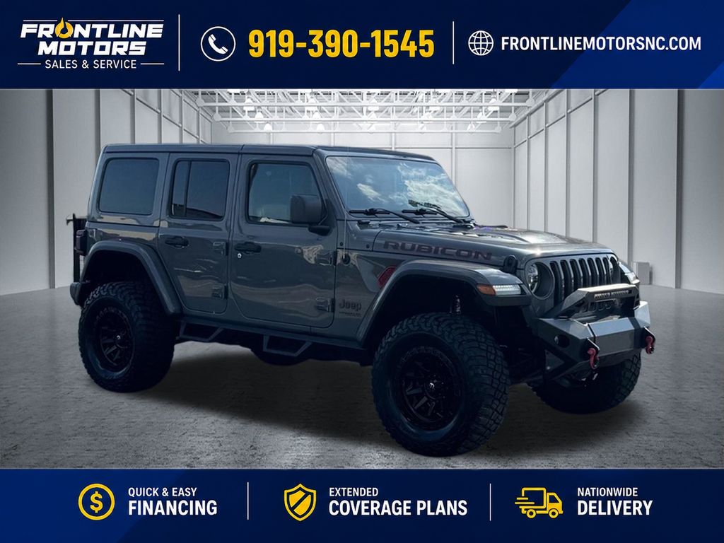 Gray (Granite Crystal Metallic Clearcoat) 2021 Jeep Wrangler SUV / Crossover Four-Wheel Drive 8-Speed Automatic