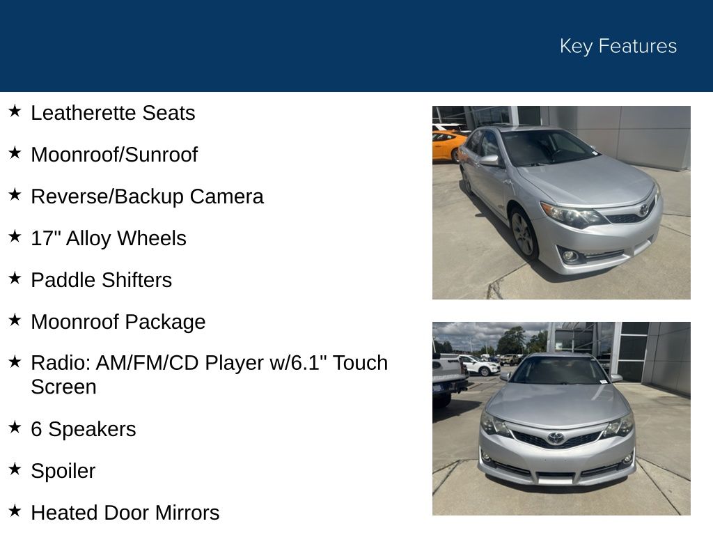 2014 Toyota Camry SE Sport