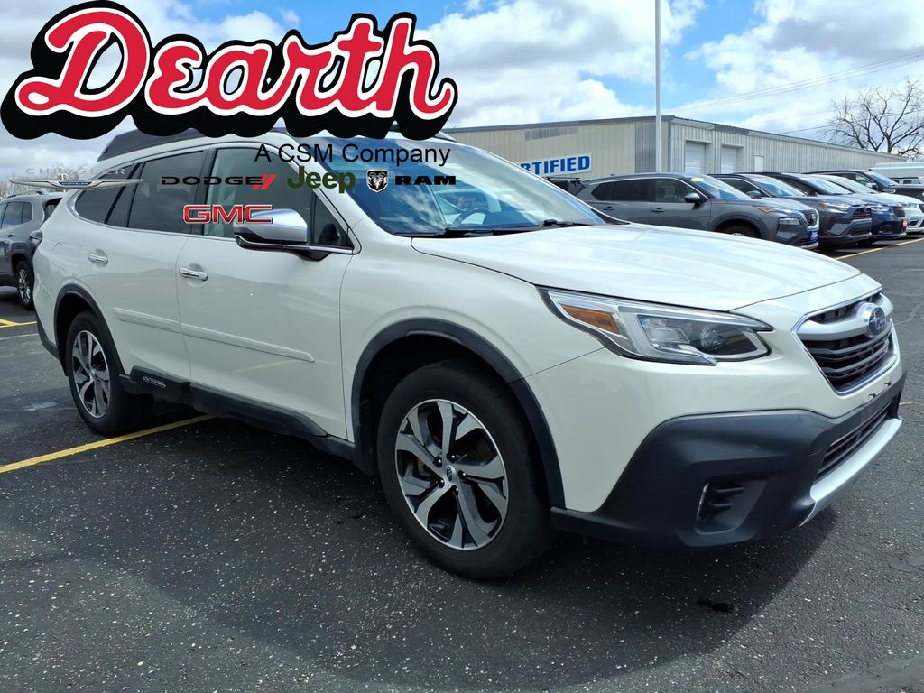 Crystal White Pearl 2020 Subaru Outback Touring AWD SUV / Crossover All-Wheel Drive Continuously Variable Transmission