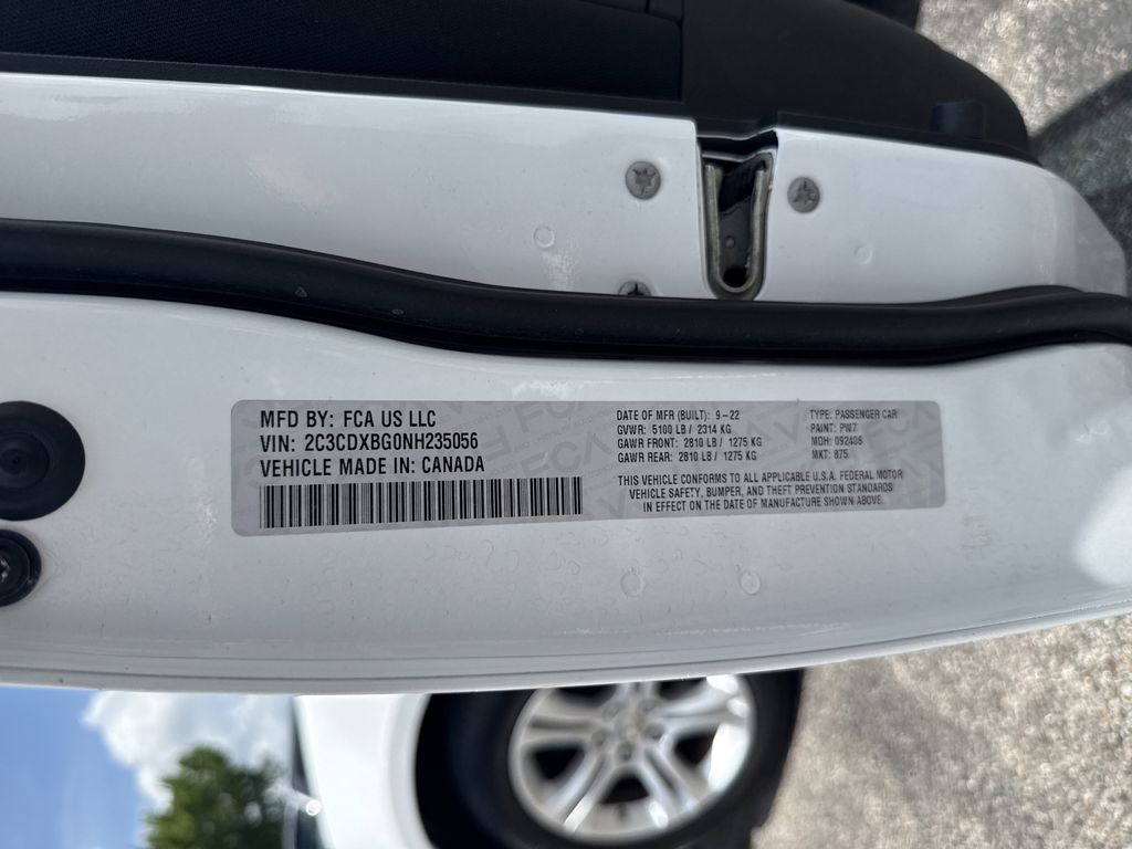 2022 Dodge Charger SXT White at Legacy Ford