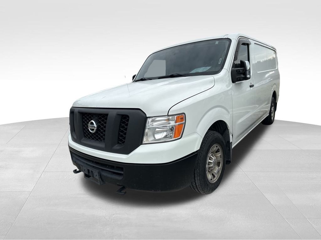 2016 Glacier White Nissan NV SV RWD Van