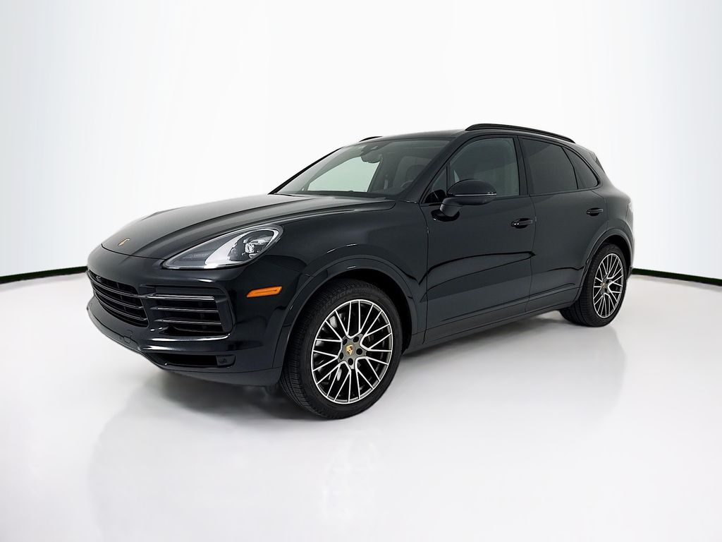 Chromite Black Metallic 2023 Porsche Cayenne Platinum Edition AWD SUV / Crossover All-Wheel Drive 8-Speed Automatic