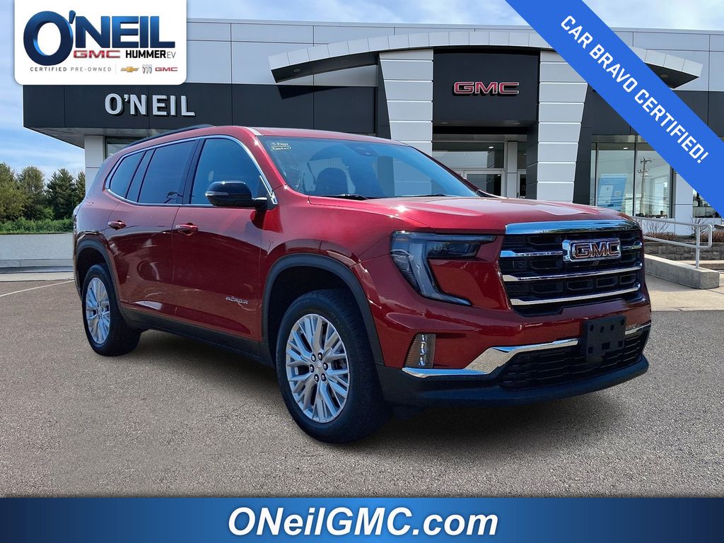 Volcanic Red Tintcoat 2025 GMC Acadia Elevation AWD SUV / Crossover Four-Wheel Drive 8-Speed Automatic