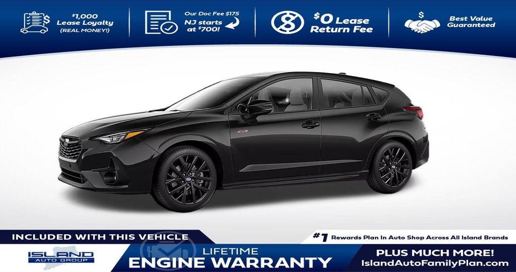 Crystal Black Silica 2026 Subaru Impreza Wagon All-Wheel Drive Continuously Variable Transmission