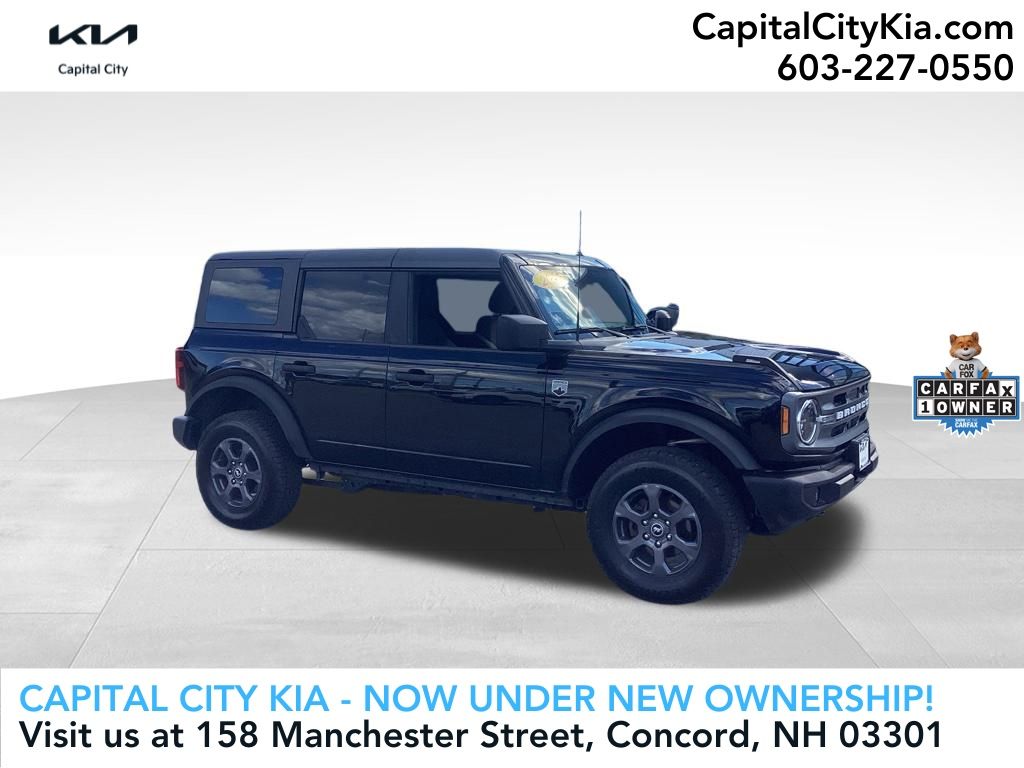 Shadow Black 2022 Ford Bronco SUV / Crossover Four-Wheel Drive 7-Speed Manual