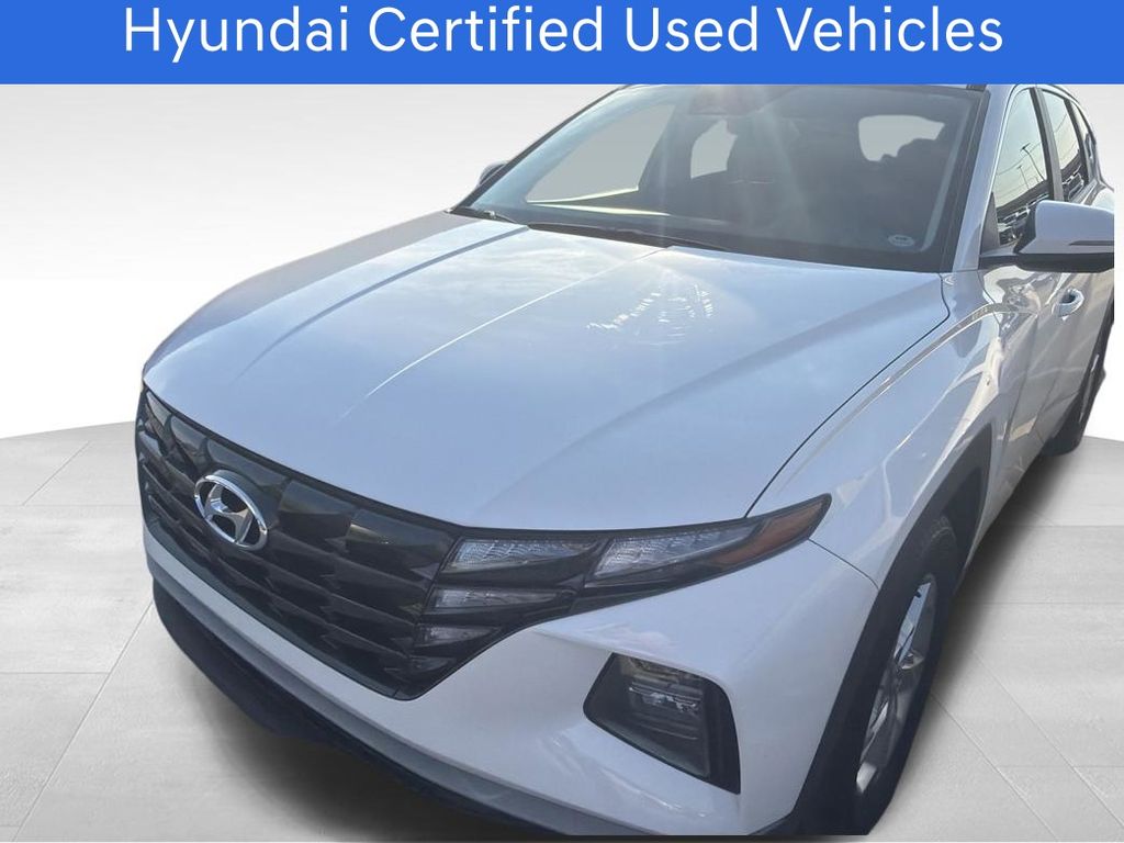 Serenity White Pearl 2023 Hyundai Tucson SUV / Crossover Front-Wheel Drive 8-Speed Automatic