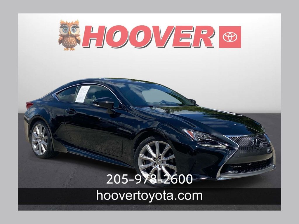 Black (Obsidian) 2015 Lexus RC Coupe Rear-Wheel Drive 8-Speed Automatic