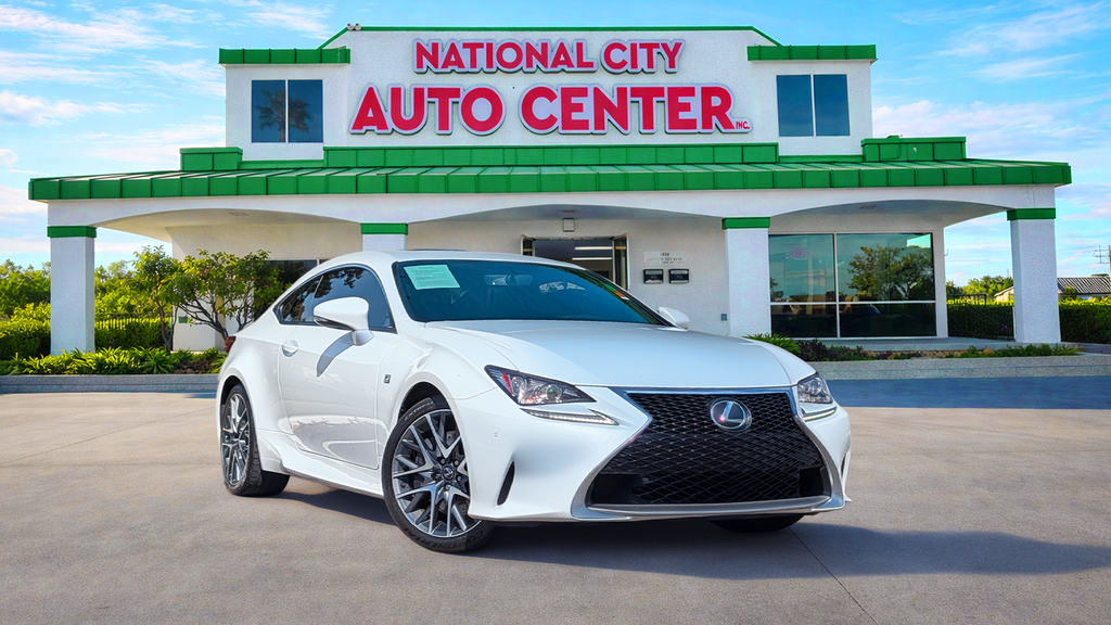 Ultra White 2016 Lexus RC Coupe Rear-Wheel Drive 8-Speed Automatic