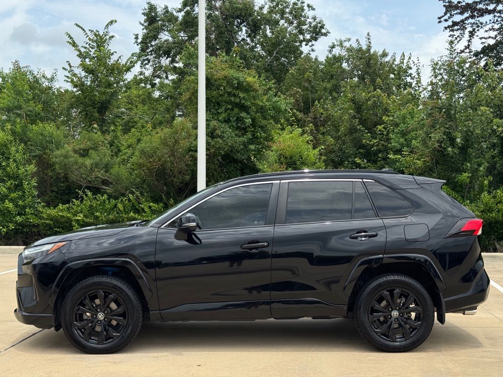 2022 Toyota RAV4 Hybrid SE Black at EAG Ford Navasota
