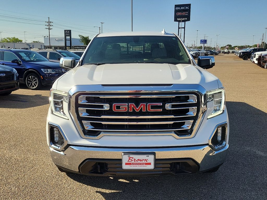 2021 GMC Sierra 1500 SLT White at Brown Buick GMC