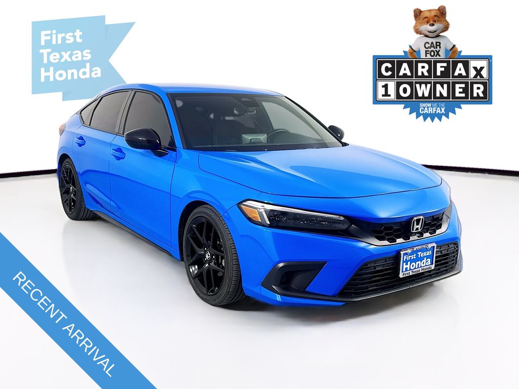 Used Car 2022 Honda Civic  Sport For Sale Under $25,000 In Austin, Texas
