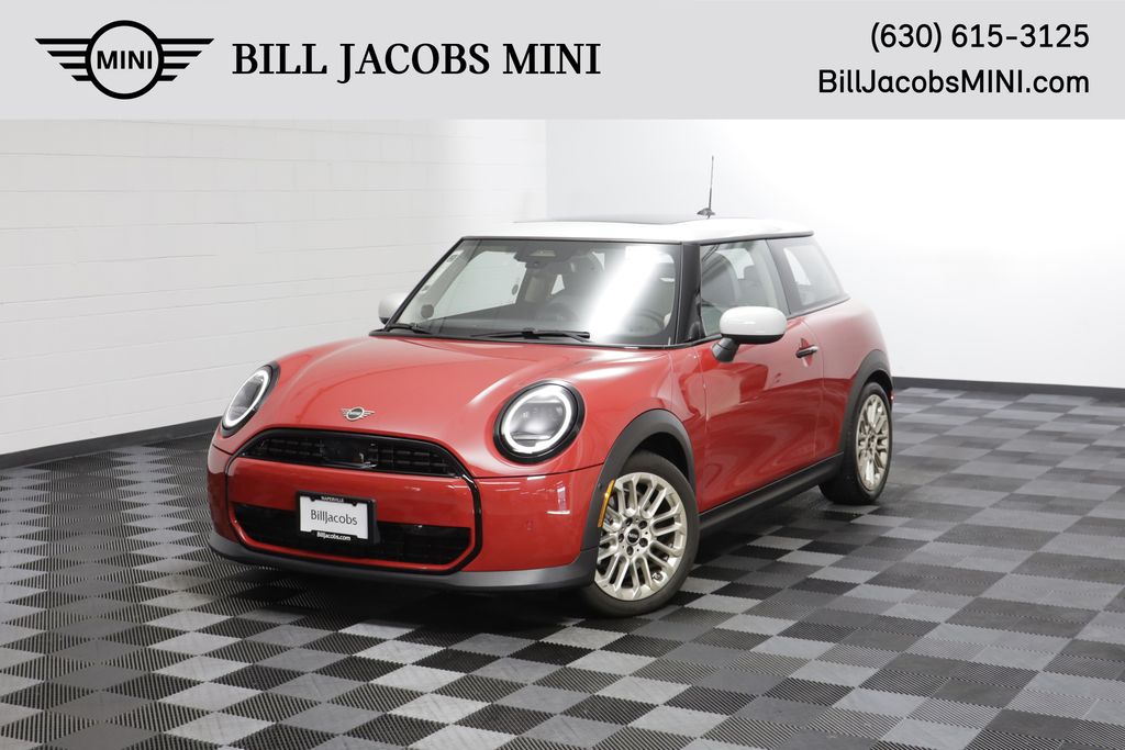 Chili Red 2026 MINI Cooper Hatchback Front-Wheel Drive 7-Speed Automatic