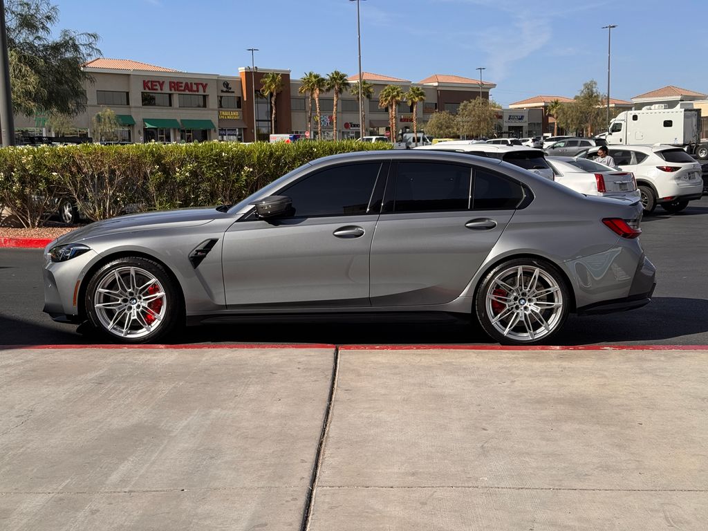 Skyscraper Gray Metallic 2025 BMW M3 Competition xDrive Sedan All-Wheel Drive 8-Speed Automatic