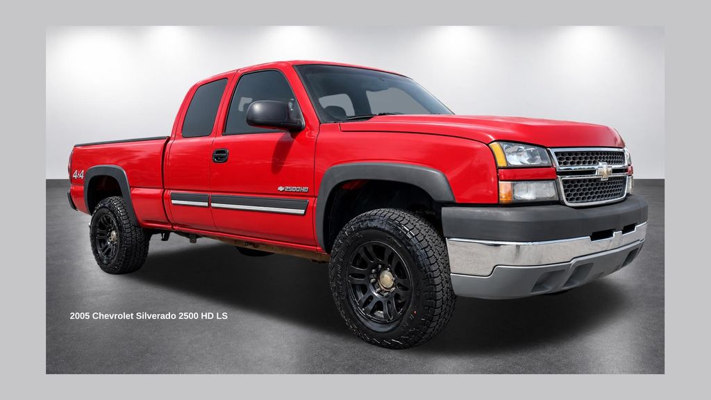 2005 Chevrolet Silverado 2500HD Rojo (Victory Red) Camioneta Todo terreno 4 velocidades Automática marcha alta