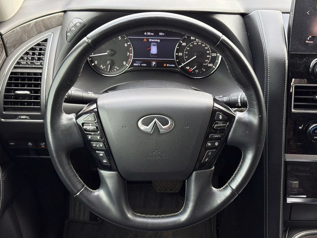 2022 INFINITI QX80 LUXE Black at AutoSavvy Houston Northwest