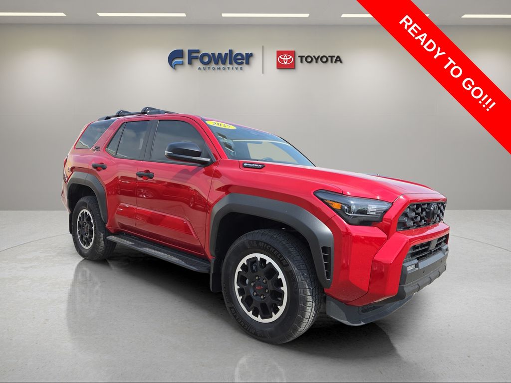Supersonic Red 2025 Toyota 4Runner TRD Off-Road 4WD SUV / Crossover Four-Wheel Drive 8-Speed Automatic