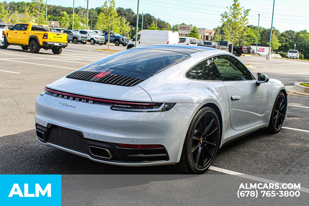 Used 2024 White Porsche Carrera image 6