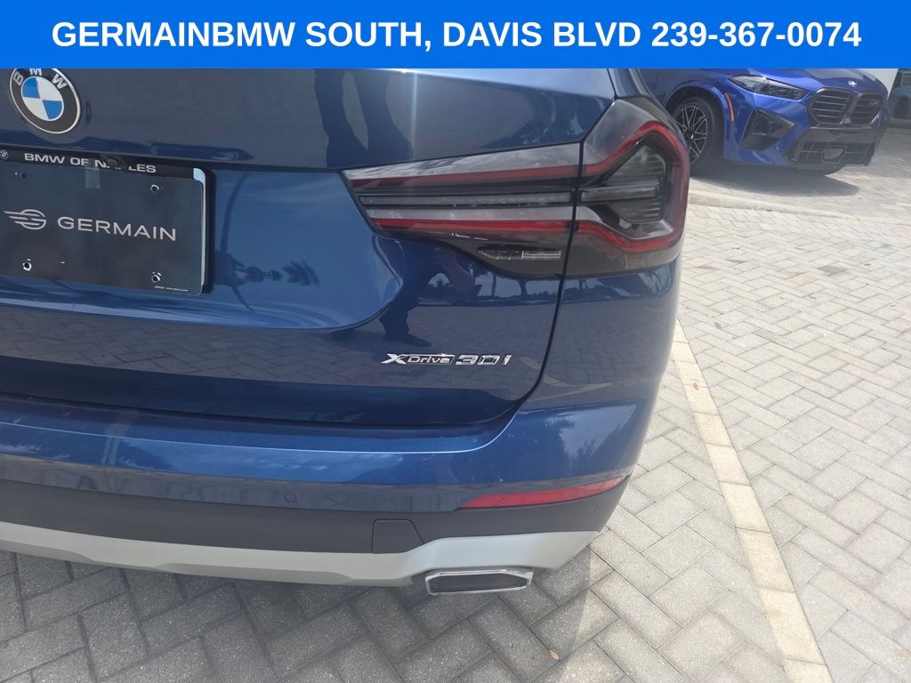 Certified Used 2024 Blue BMW xDrive30i image 10