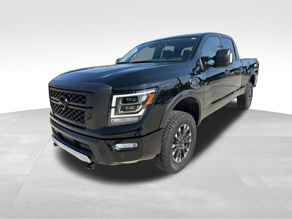 2024 Super Black Nissan Titan XD PRO-4X 4X4 Truck