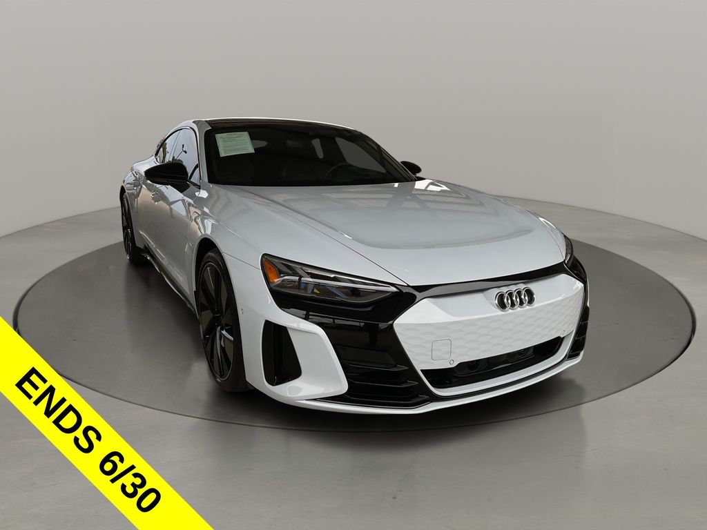 Suzuka Gray Metallic 2024 Audi e-tron GT Sedan All-Wheel Drive 1-Speed Automatic