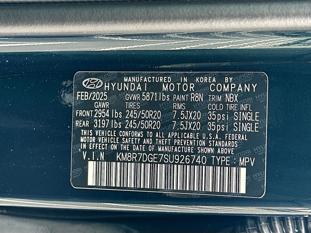 2025 Hyundai Palisade Calligraphy 24