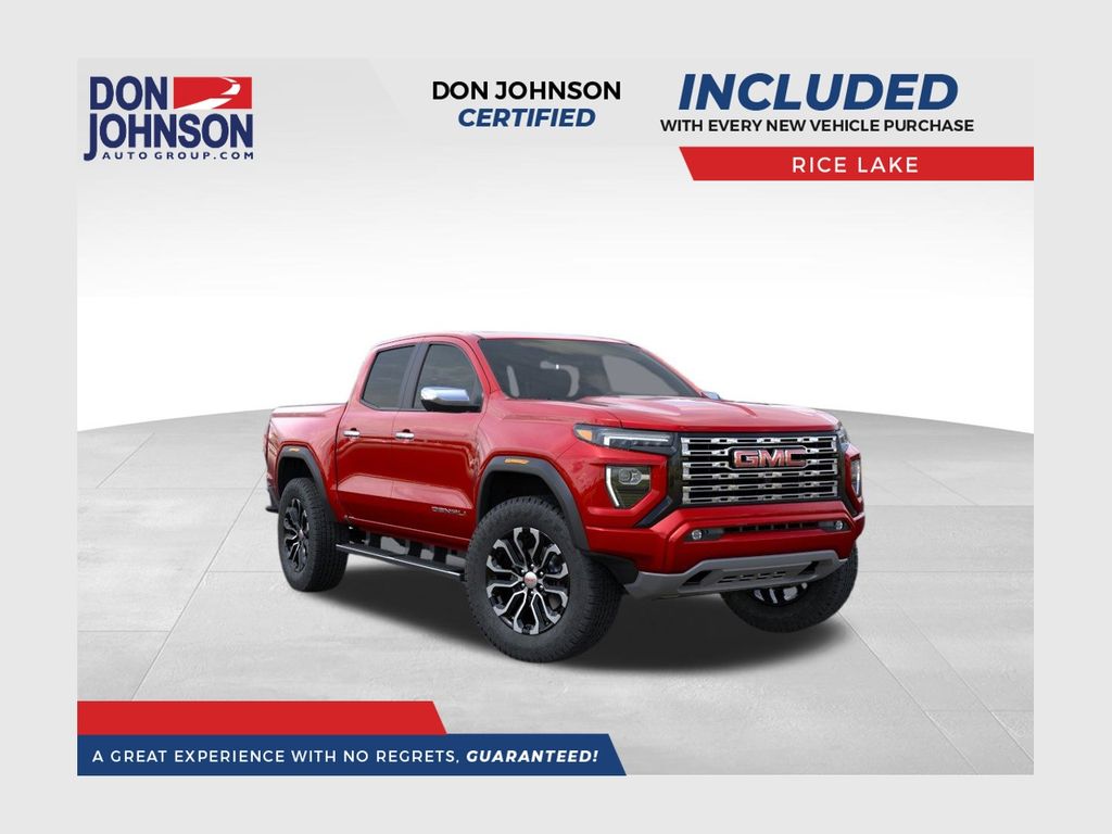 Volcanic Red Tintcoat 2026 GMC Canyon Pickup Truck Four-Wheel Drive 8-Speed Automatic