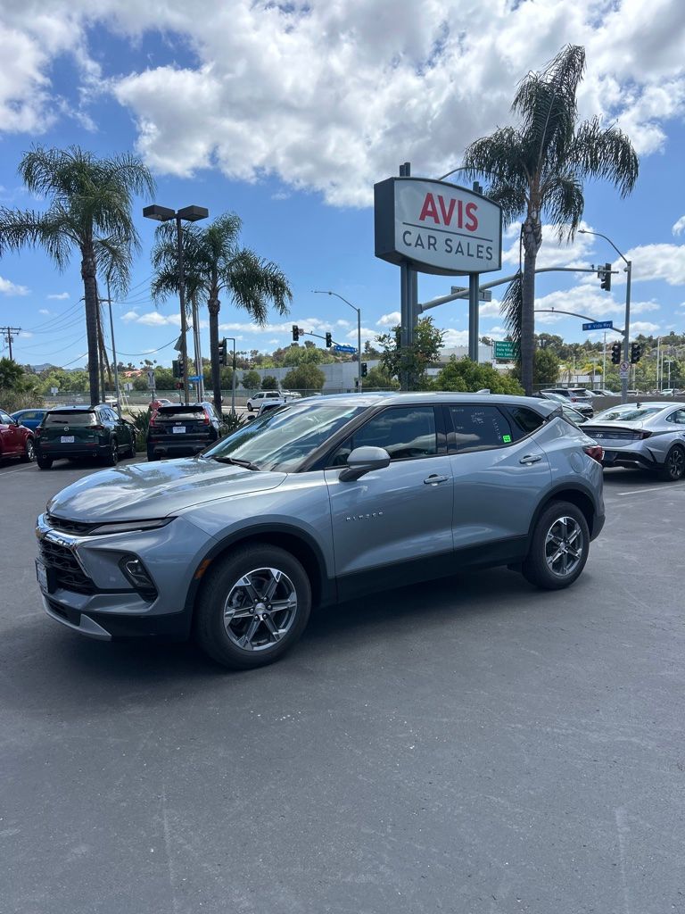 Silver 2025 Chevrolet Blazer 2LT AWD SUV / Crossover All-Wheel Drive 9-Speed Automatic Overdrive
