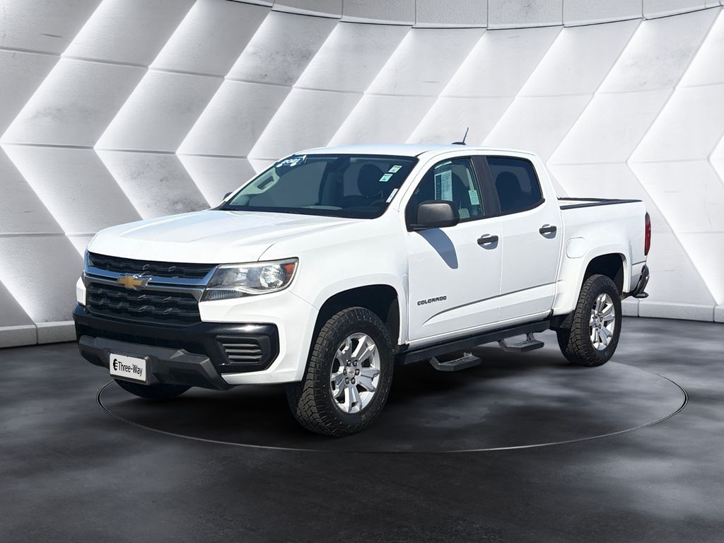 Summit White 2021 Chevrolet Colorado Pickup Truck 4X2 8-Speed Automatic