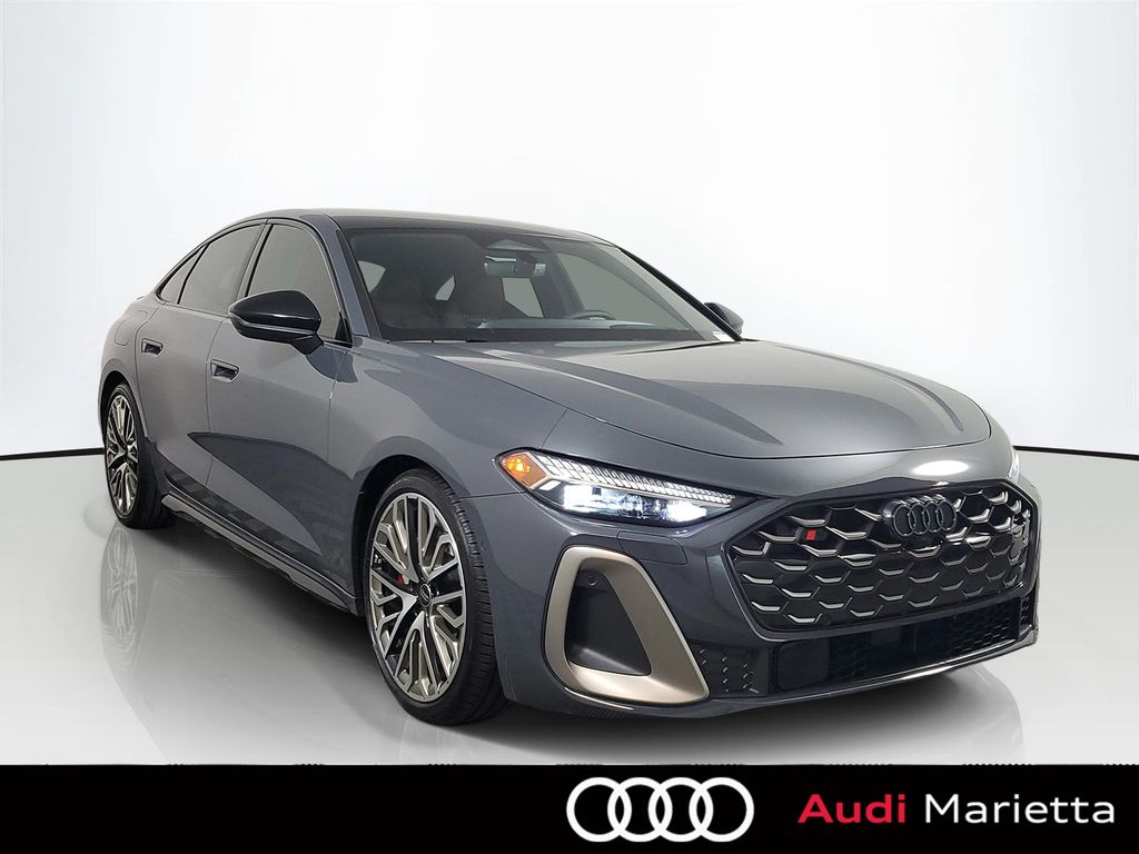 Magnet Gray 2025 Audi S5 Sedan All-Wheel Drive 7-Speed Automatic