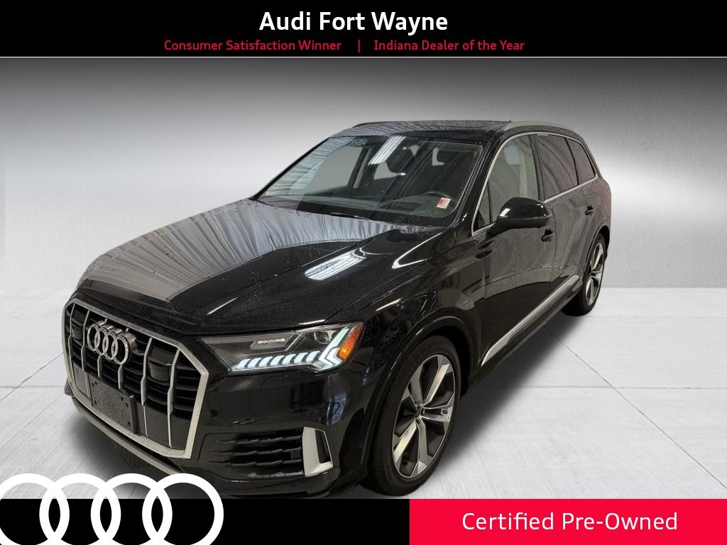 Mythos Black Metallic 2023 Audi Q7 SUV / Crossover All-Wheel Drive 8-Speed Automatic