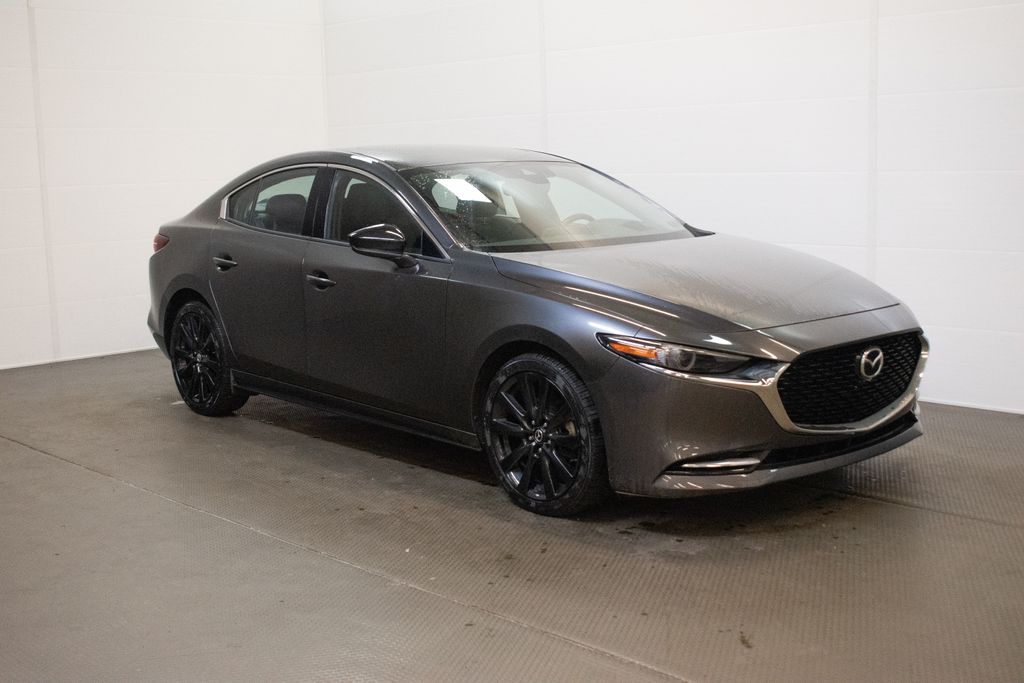 Machine Gray Metallic 2021 Mazda MAZDA3 2.5 Turbo Sedan AWD Sedan All-Wheel Drive 6-Speed Automatic