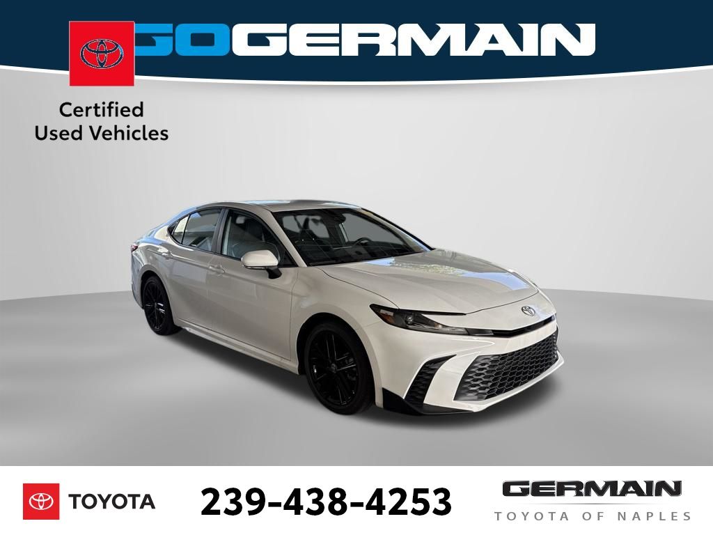 Certified Used 2025 White Toyota SE image 9