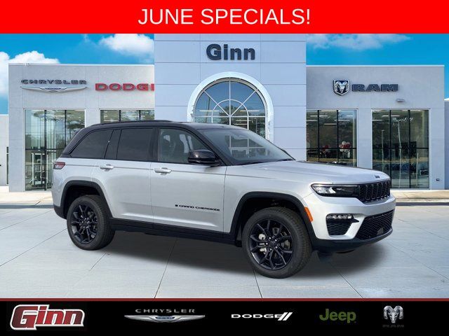 Silver Zynith 2025 Jeep Grand Cherokee Limited 4WD SUV / Crossover Four-Wheel Drive 8-Speed Automatic
