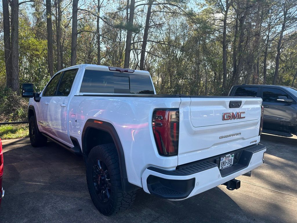 2024 GMC Sierra 2500HD AT4 White at Mac Haik CDJR North Houston