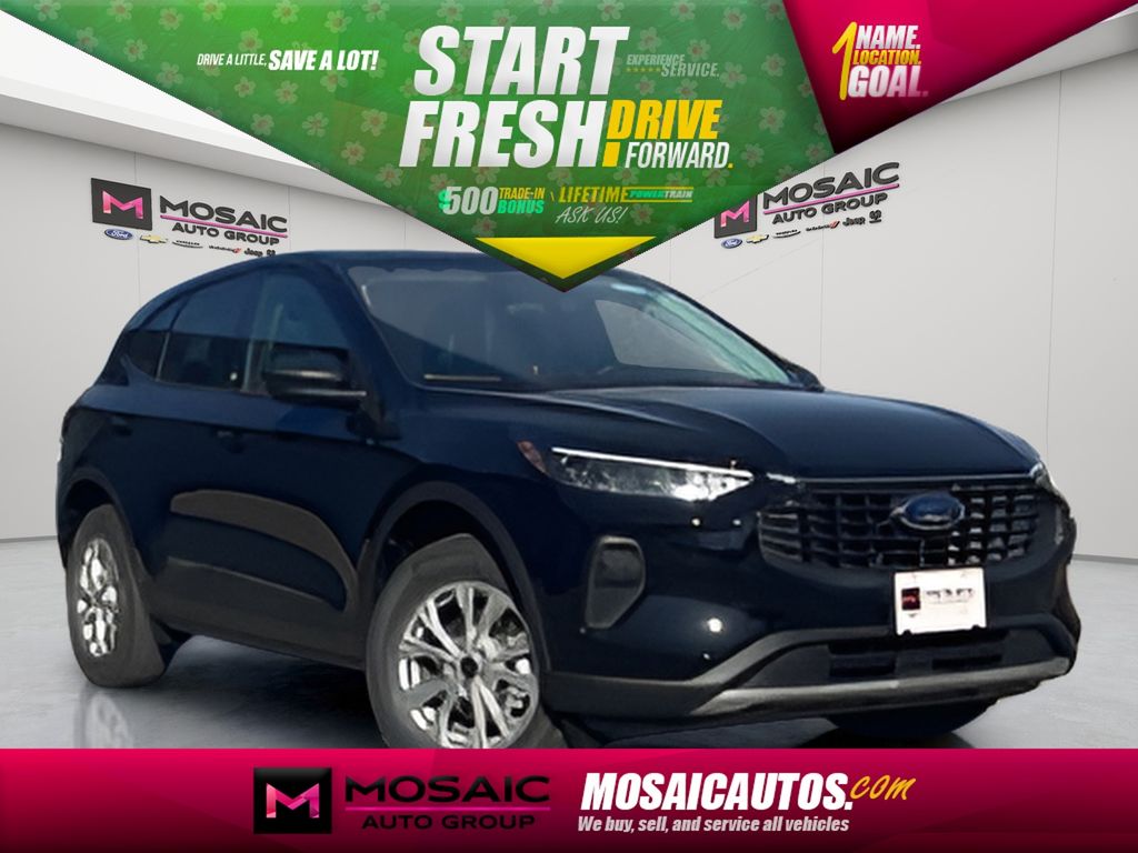 Agate Black Metallic 2026 Ford Escape Active AWD SUV / Crossover All-Wheel Drive 8-Speed Automatic