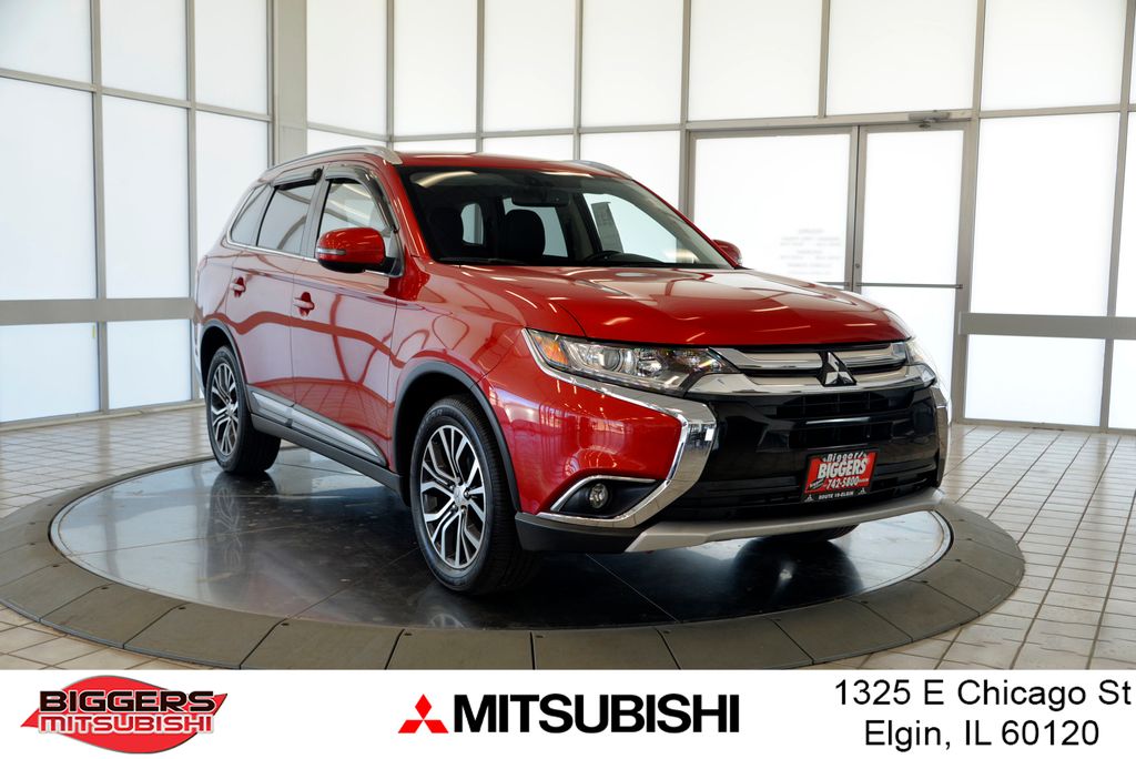 Rally Red Metallic 2018 Mitsubishi Outlander SEL FWD SUV / Crossover Front-Wheel Drive Continuously Variable Transmission